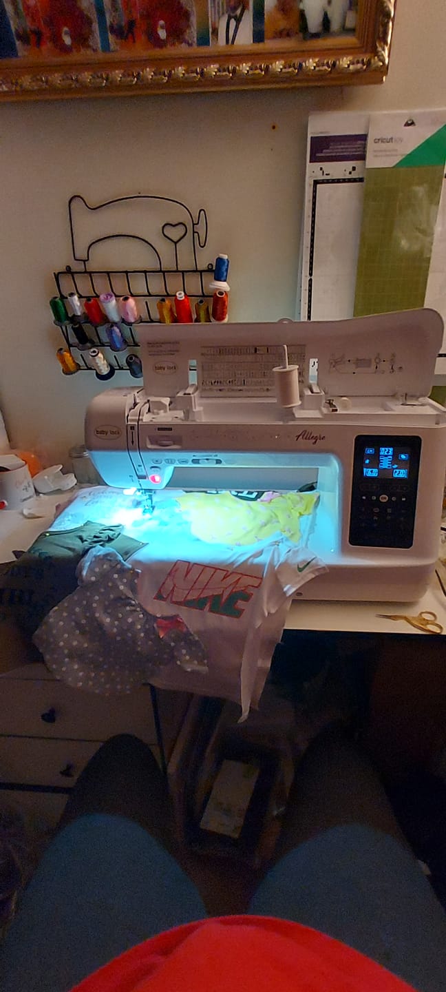 Customer photo review of Babylock Allegro Sewing & Quilting Machine