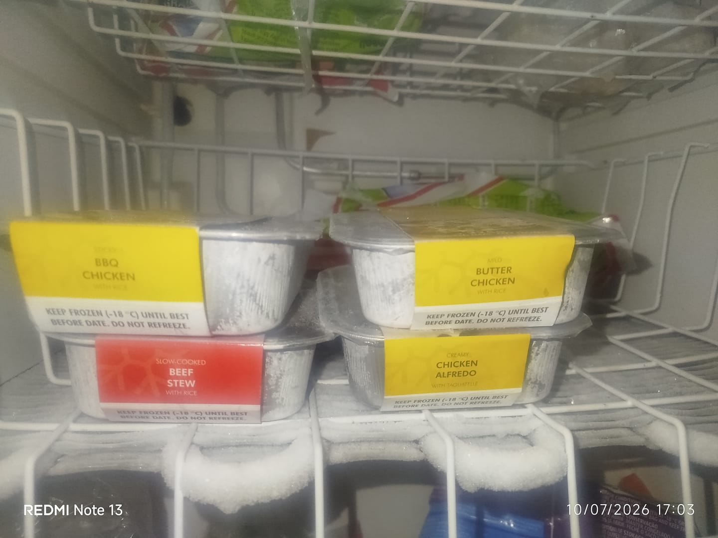 Customer photo review of BEEF & CHICKEN - Value Pack - 24 x Meals