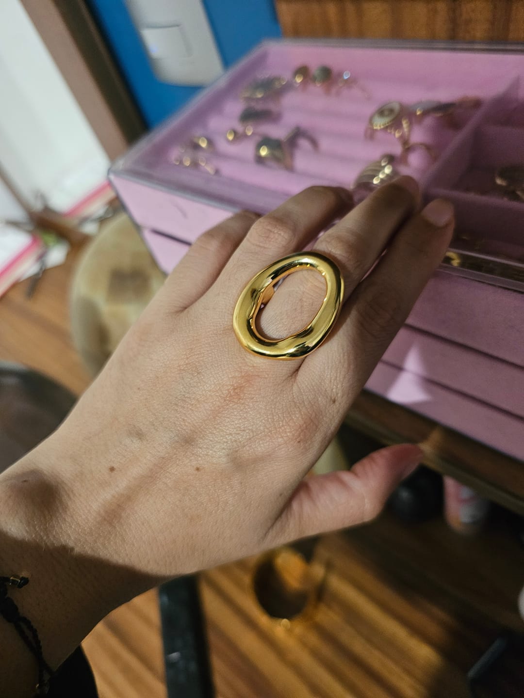 Customer photo review of Anillo Rust