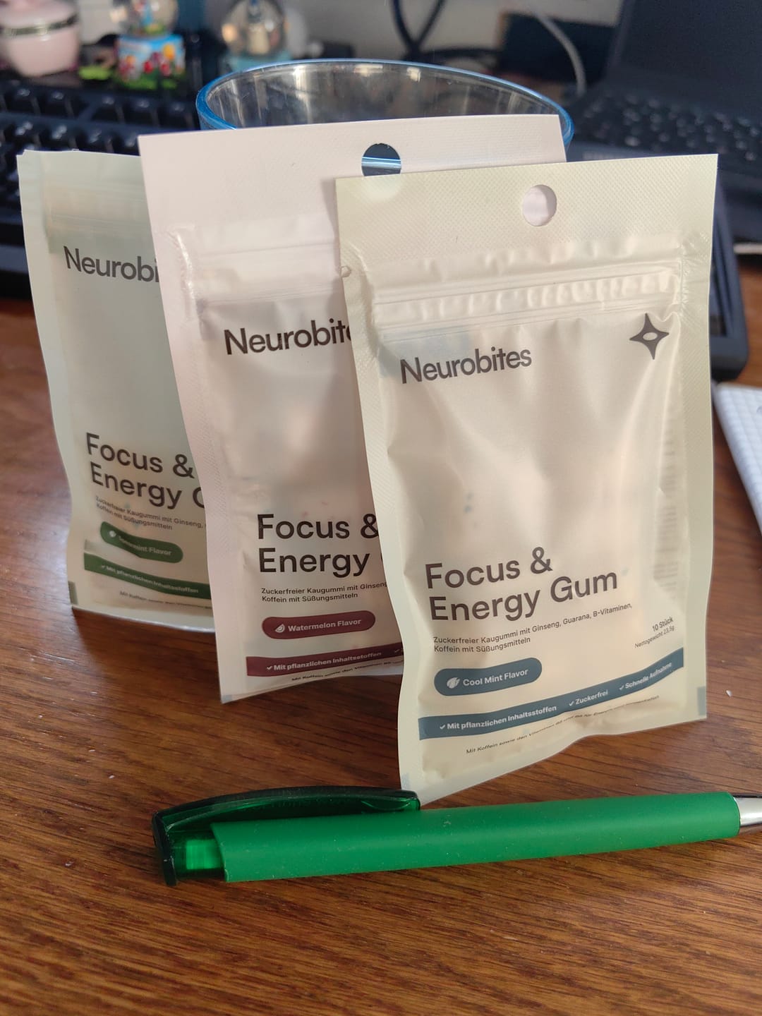 Customer photo review of Neurobites® Focus & Energy Supplement (Performance-Starterpaket)