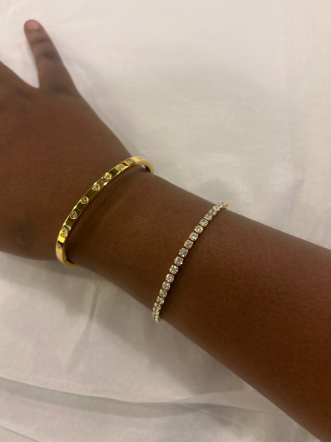 Customer photo review of Tennis Bracelet