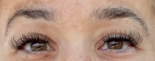 Customer photo review of IVY Lash Clusters