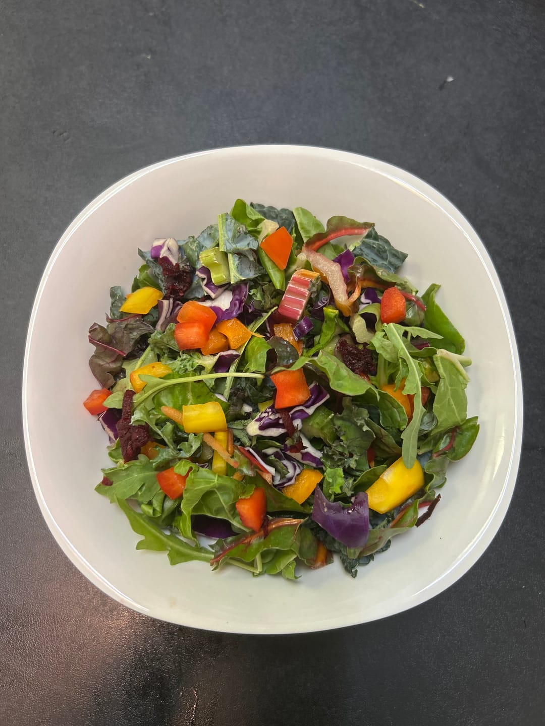 Customer photo review of Rainbow Salad
