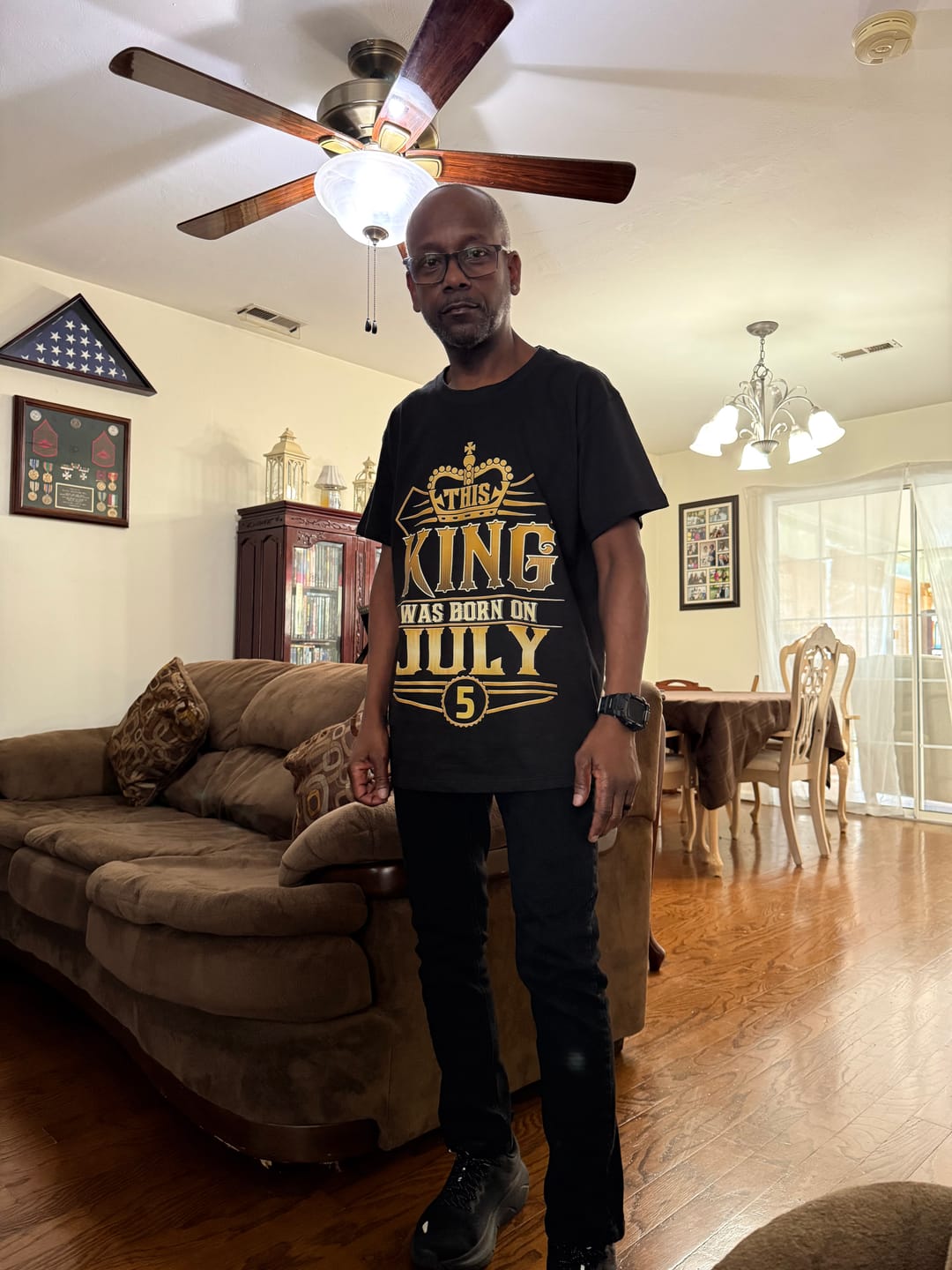 Customer photo review of JULY 5TH KING