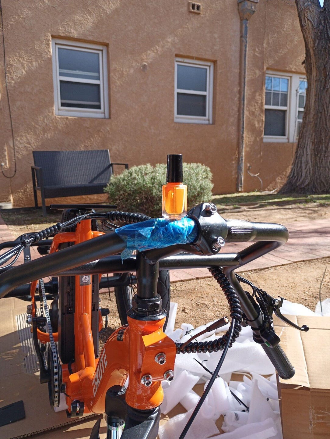 Customer photo review of Eskute® T300Pro Folding Electric Trike