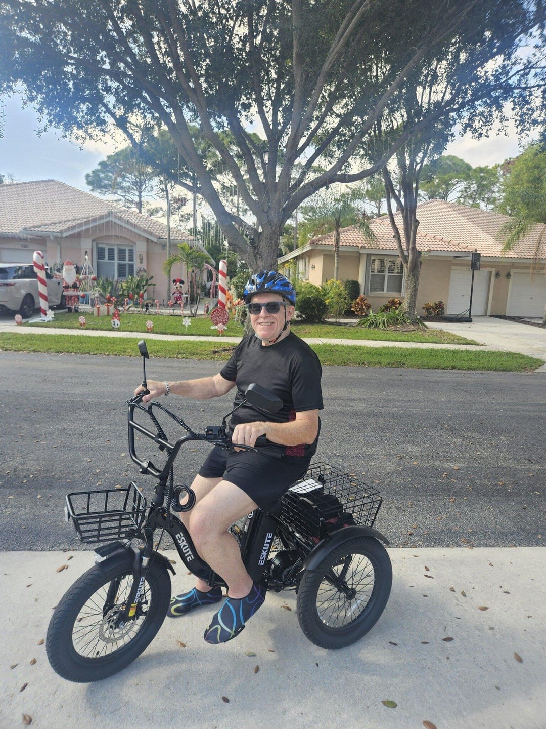 Customer photo review of Eskute® T300Pro Folding Electric Trike