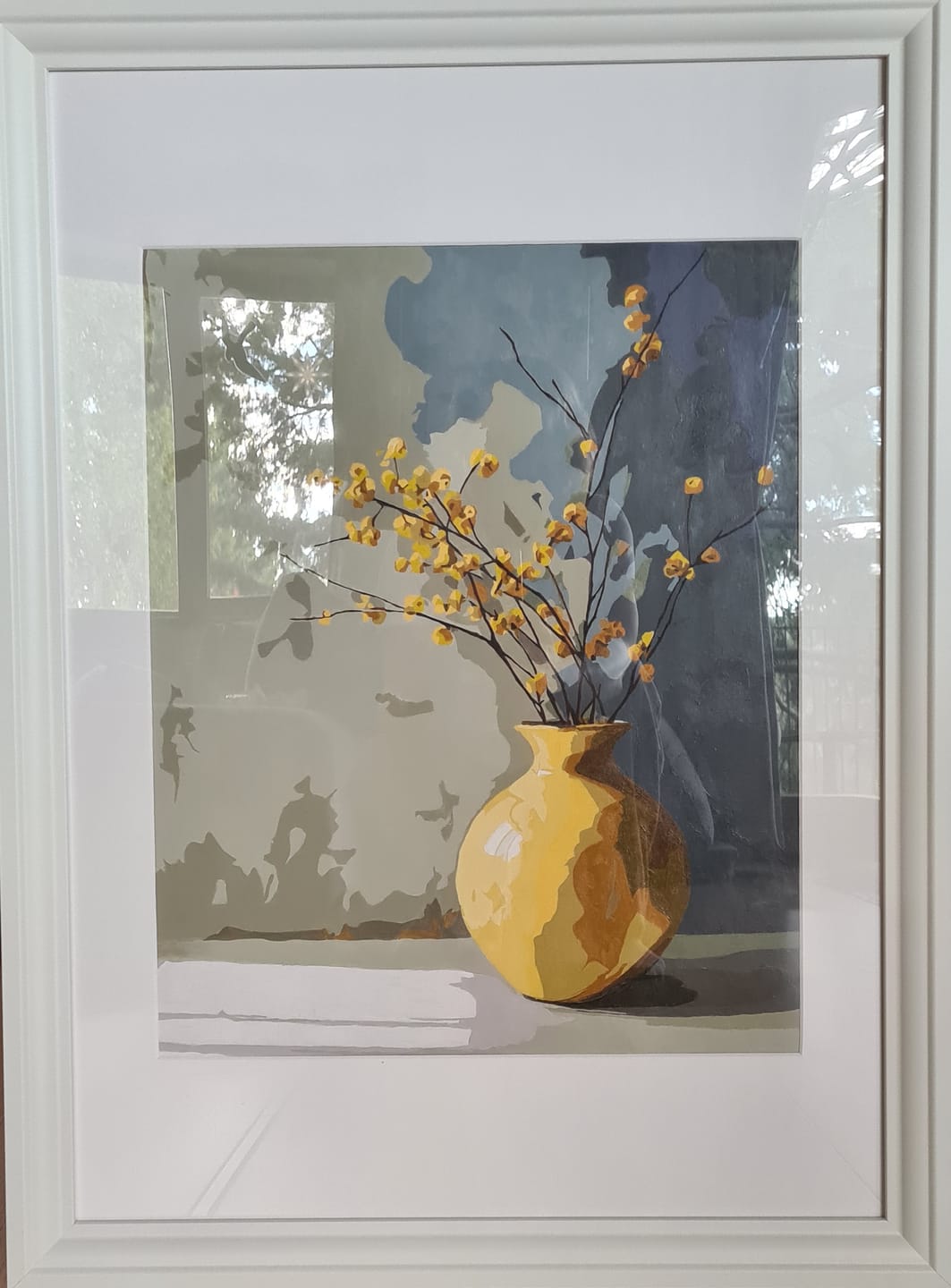 Customer photo review of Golden Vase | Paint by Number