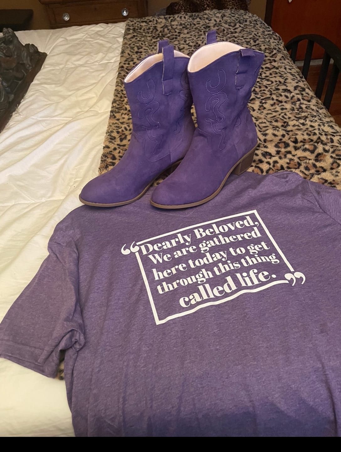 Customer photo review of Dearly Beloved