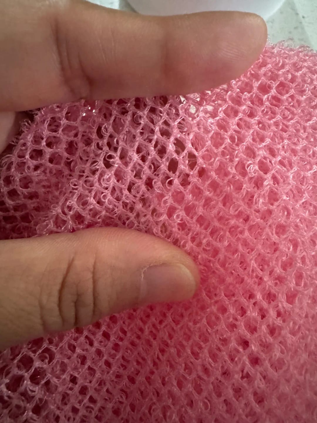 Customer photo review of African Exfoliating Body Net