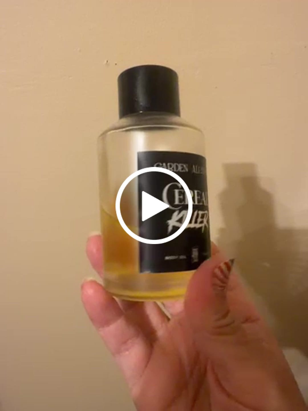 Customer video review of CEREAL KILLER BODY OIL