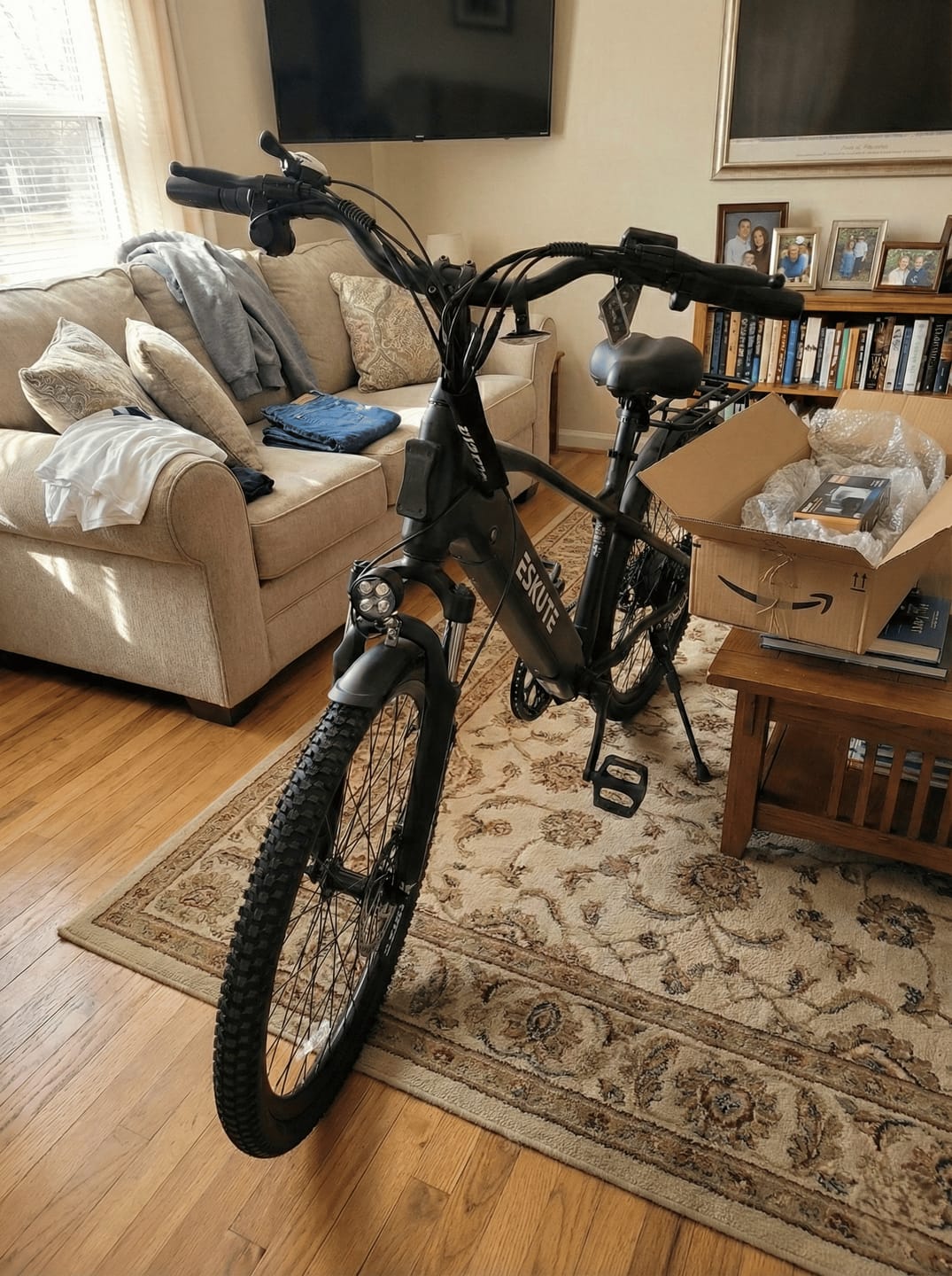Customer photo review of Eskute® C200 SO Electric Bike for Adults