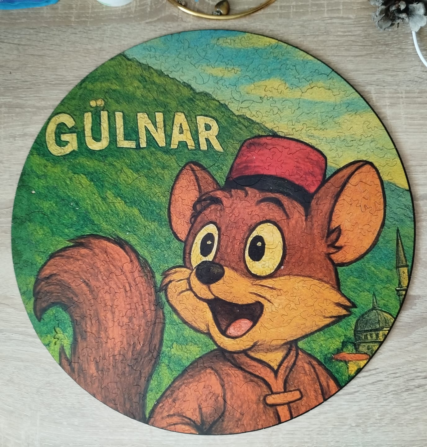 Customer photo review of Kişisel Tasarım - Ahşap Puzzle