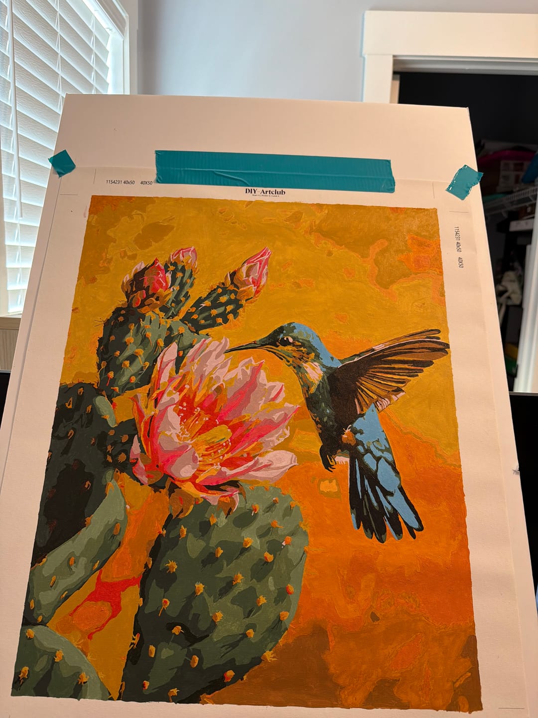 Customer photo review of Mexican Nature | Paint by Number