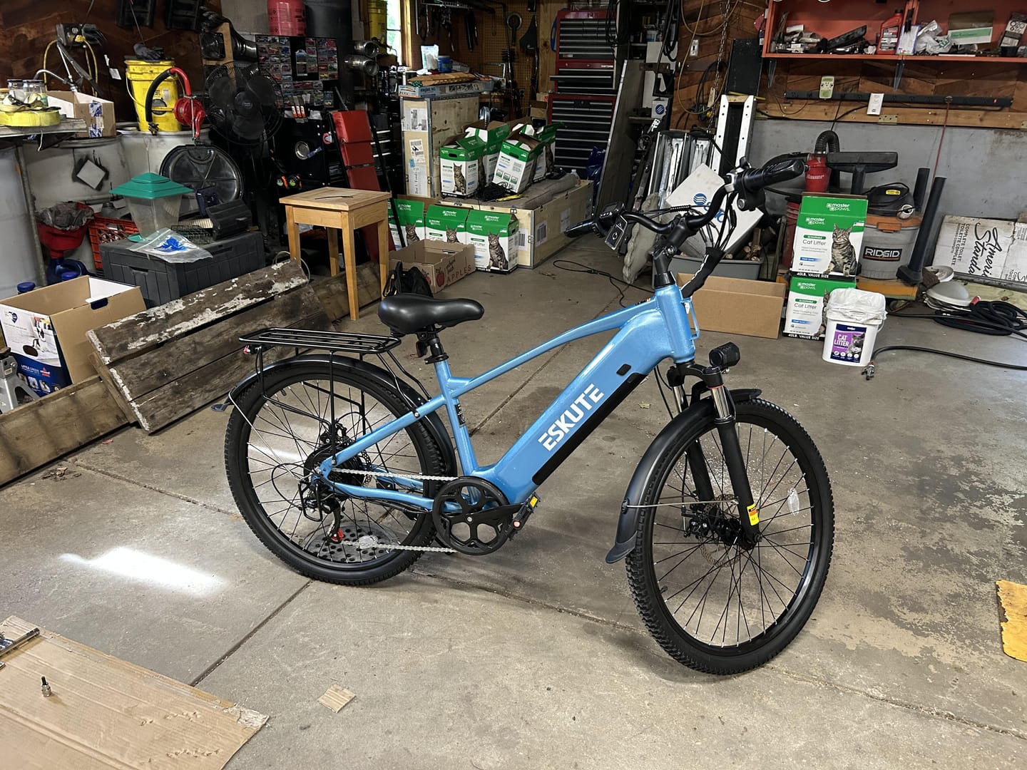 Customer photo review of Eskute® C200 SO Electric Bike for Adults