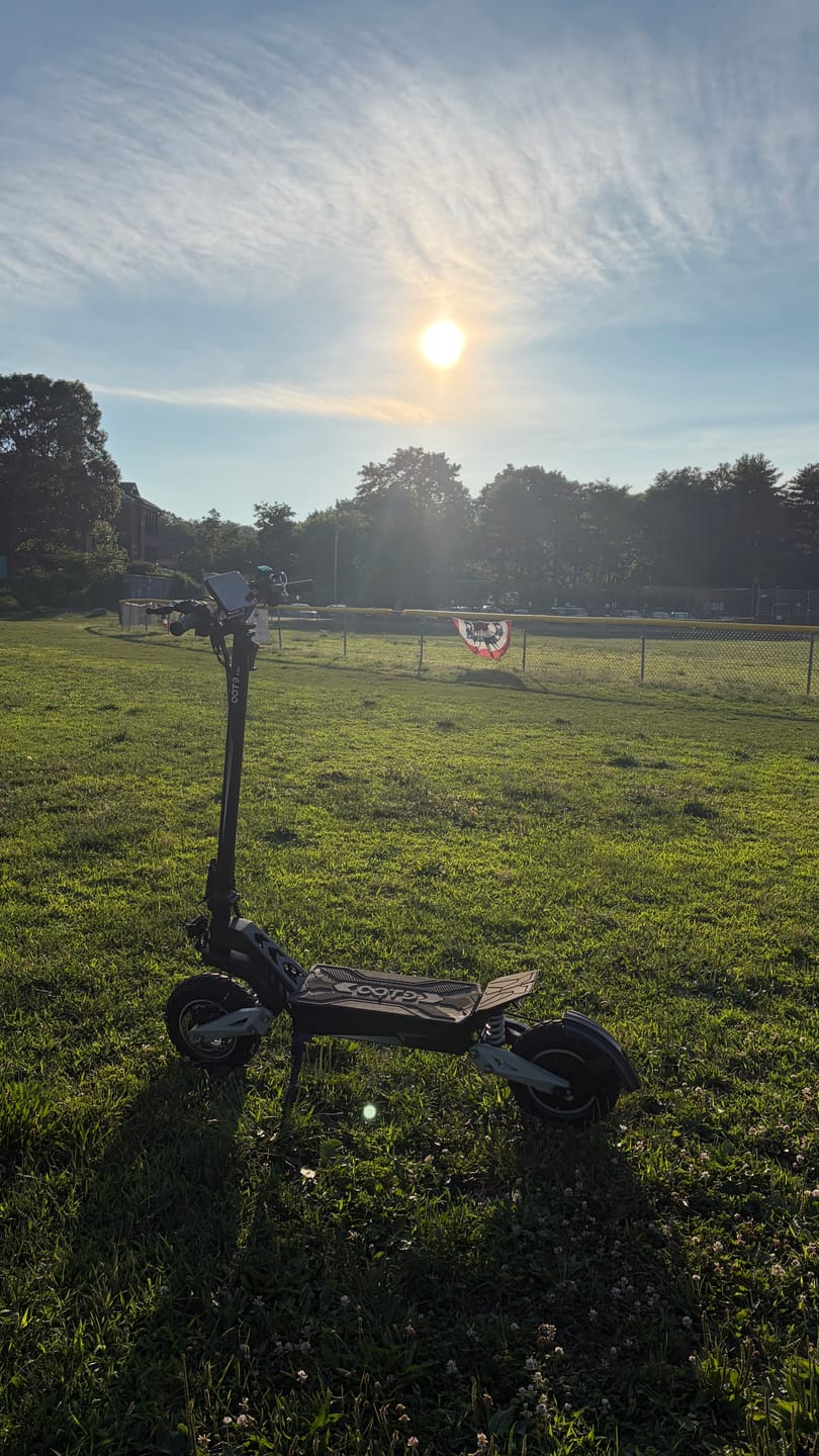 Customer photo review of OOTD T10 E-Scooter