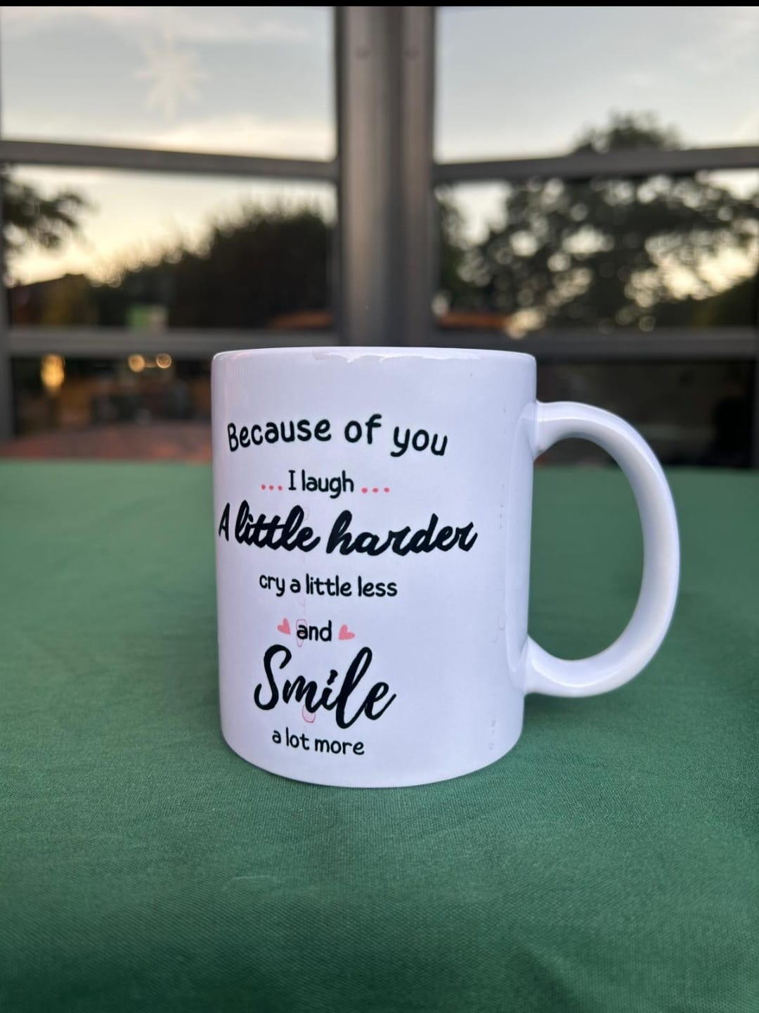 Customer photo review of Kacktage in Glitzer tunken - Personalisierte Tasse Freundinnen & Kolleginnen (2-4 Personen)