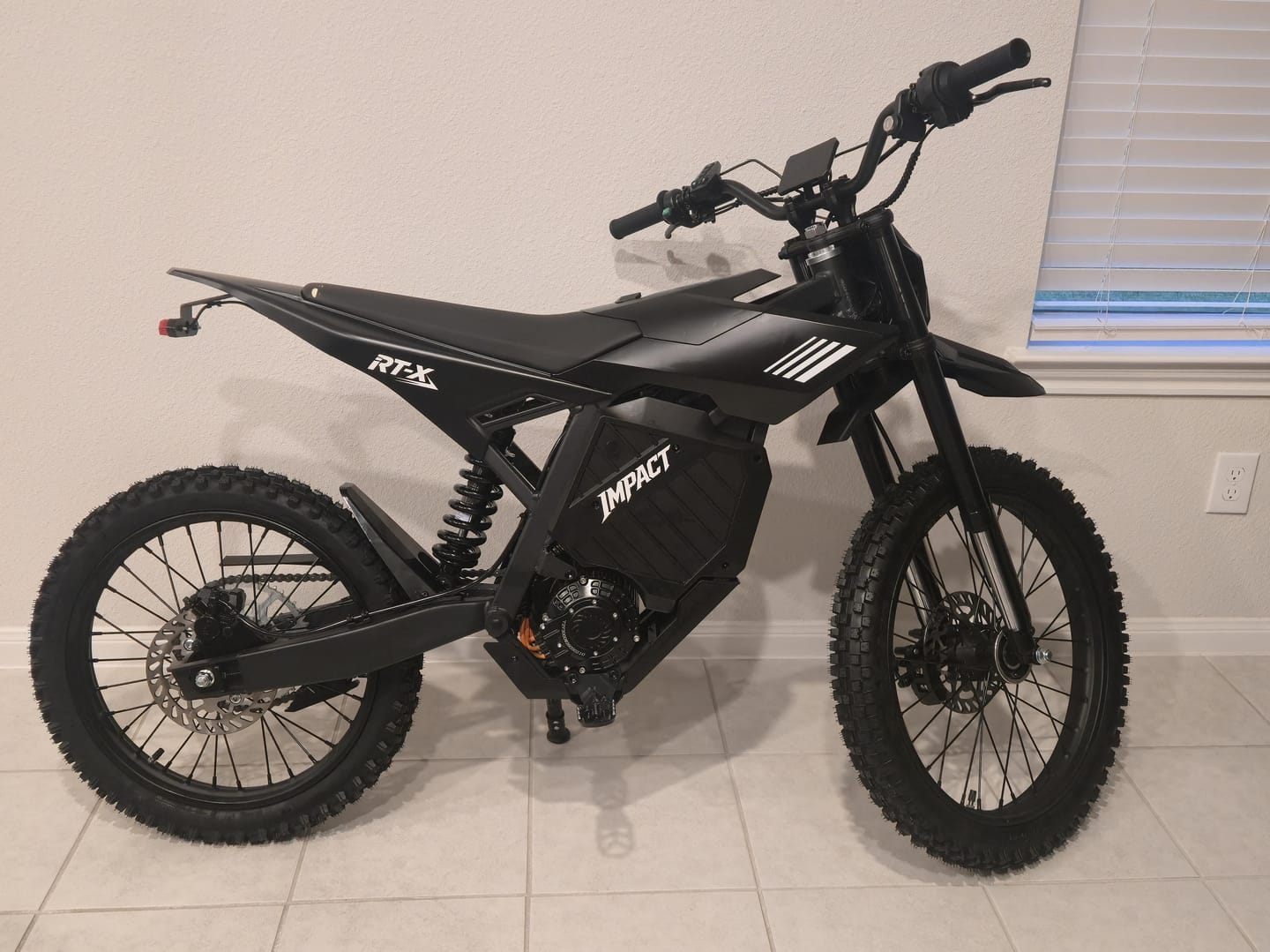 Customer photo review of Eskute® RTX 19"17" 6500W Electric Dirt Bike for Adults