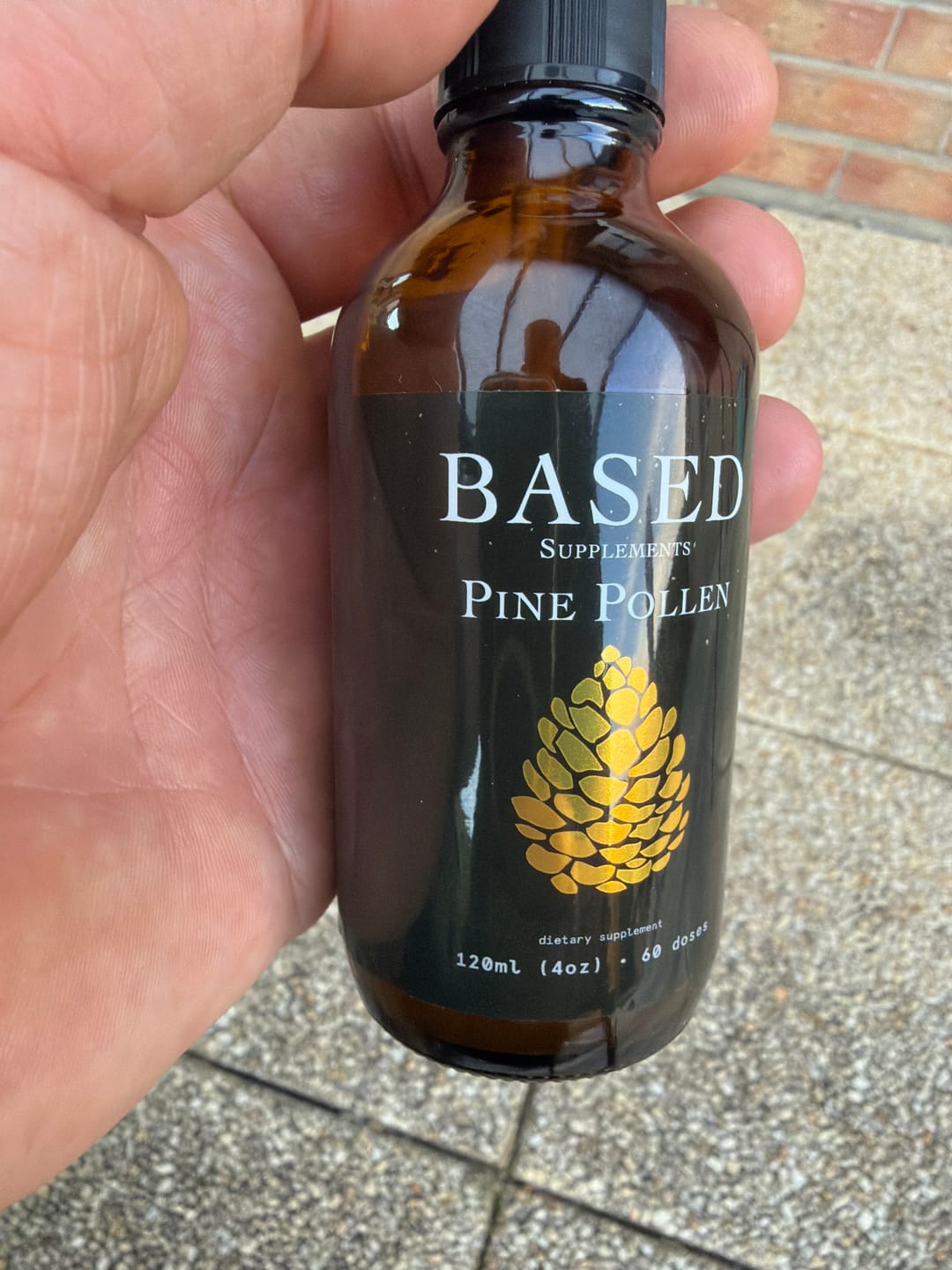 Customer photo review of Pine Pollen
