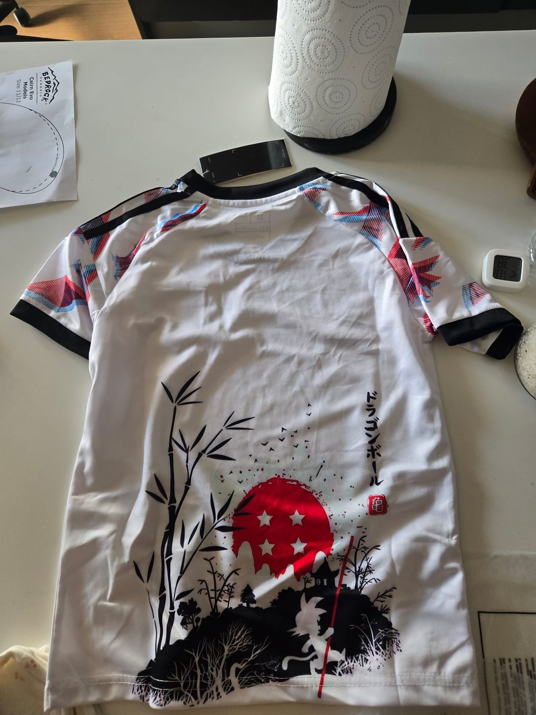 Customer photo review of MAILLOT JAPON 2022/23 - EXTERIEUR EDITION KID GOKU