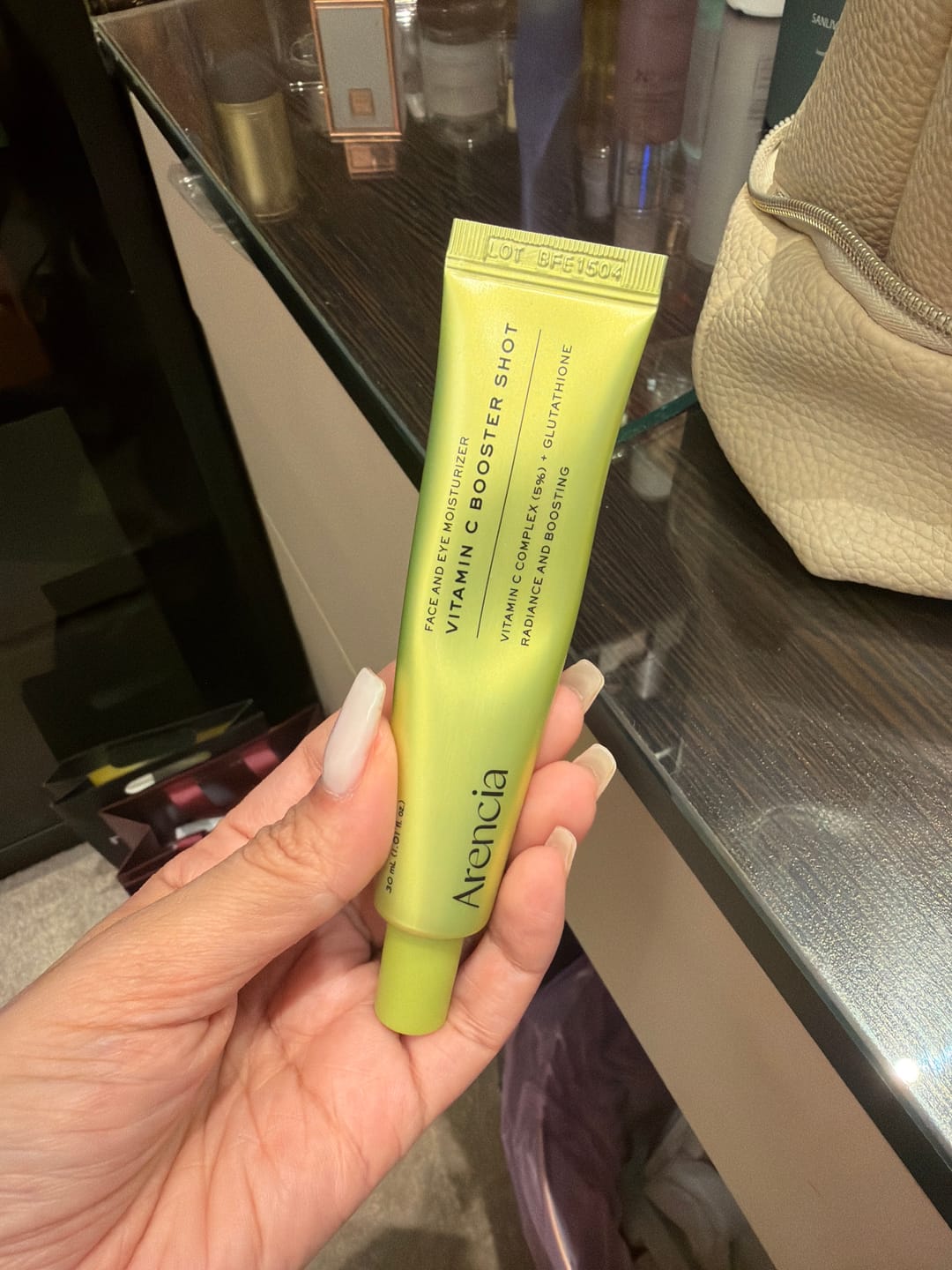 Customer photo review of سيروم أرينسيا بفيتامين سي لتعزيز إشراقة البشرة - 30مل