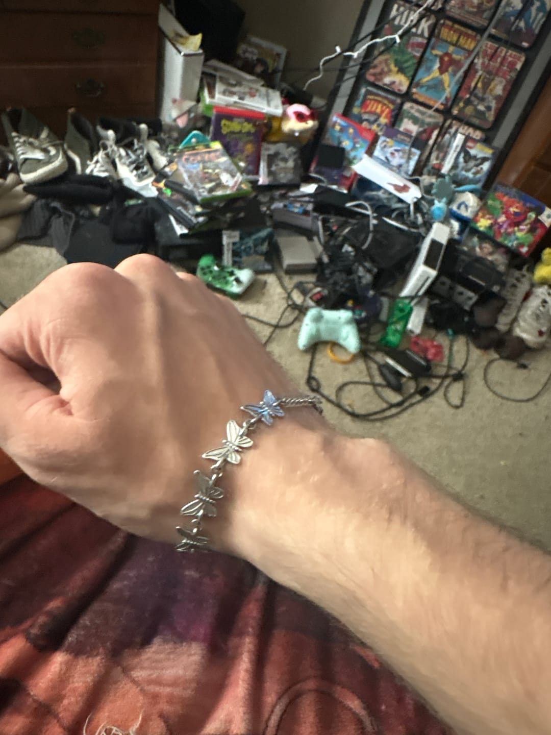 Customer photo review of BUTTERFLY BRACELET (ADJUSTABLE)