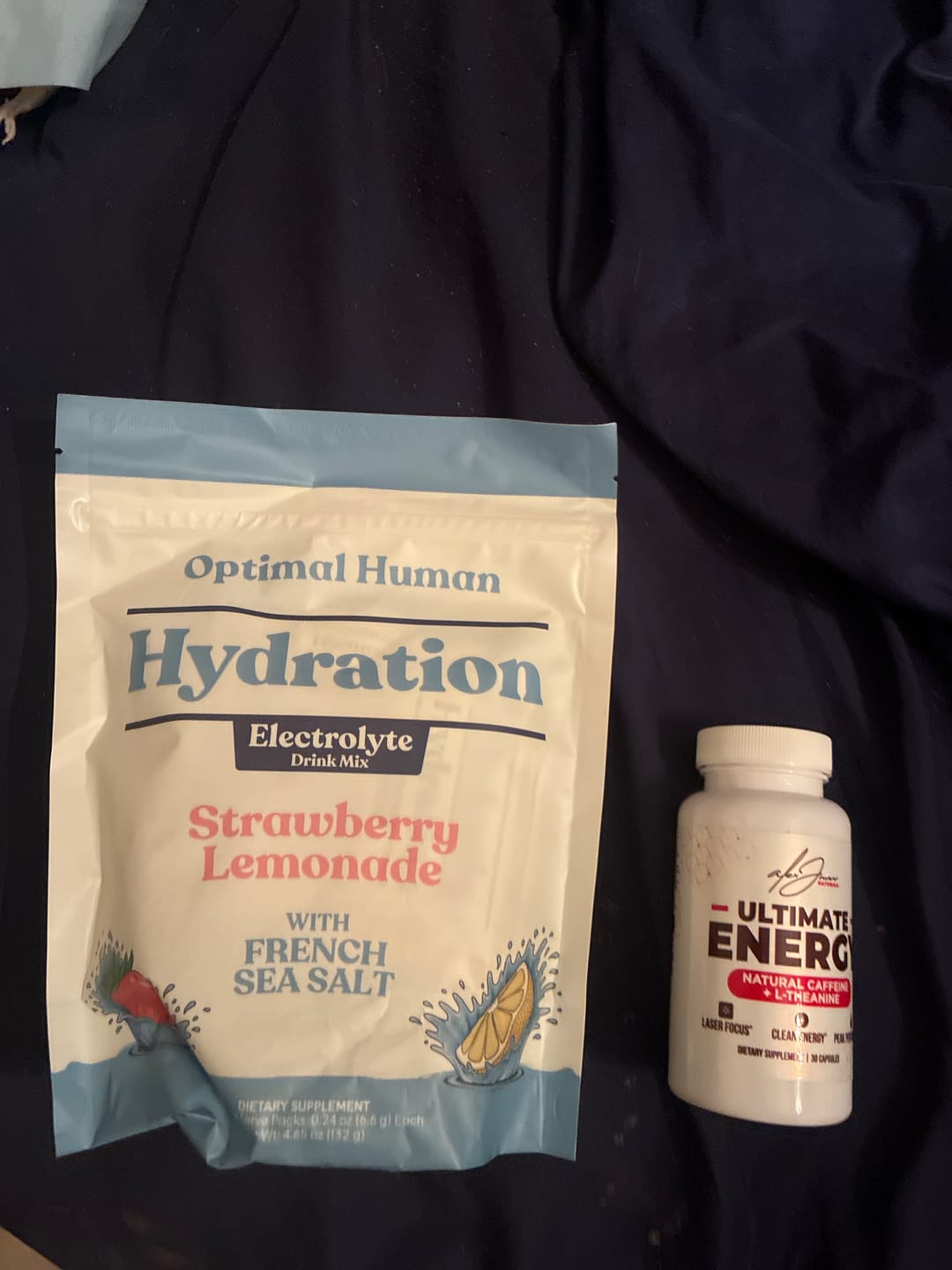 Customer photo review of Optimal Human Hydration Drink Mix with French Sea Salt