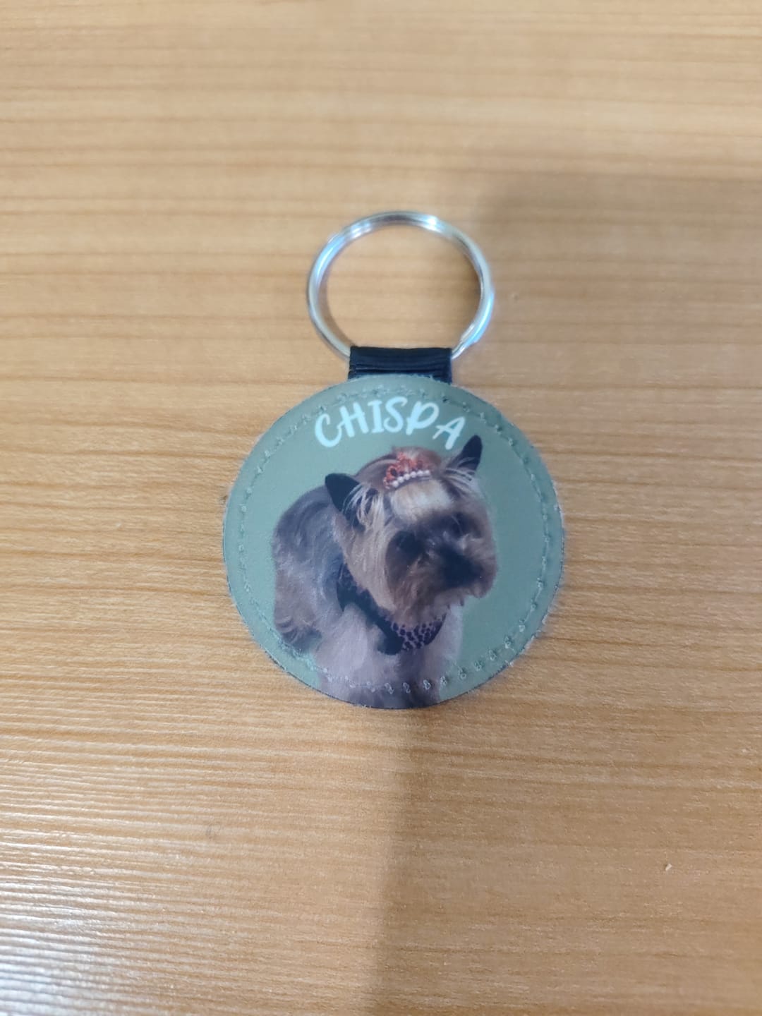 Customer photo review of Portaretrato animal - Llavero personalizado