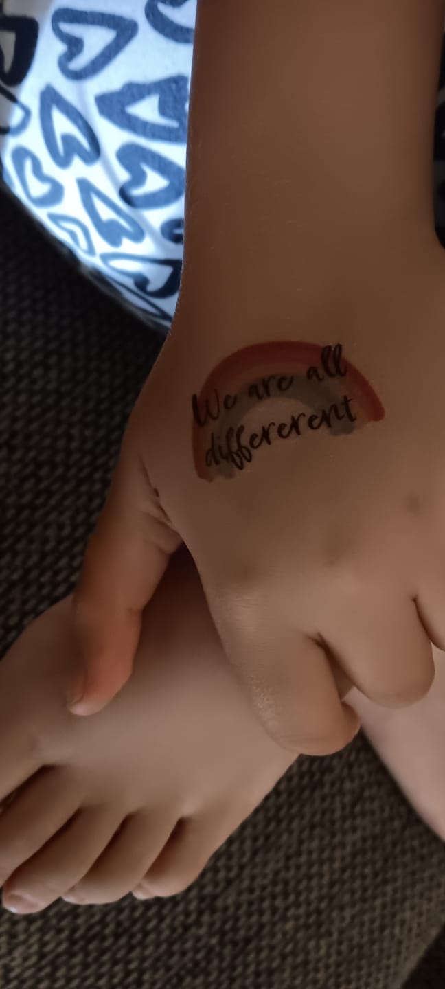 Customer photo review of Empowering Tattoos