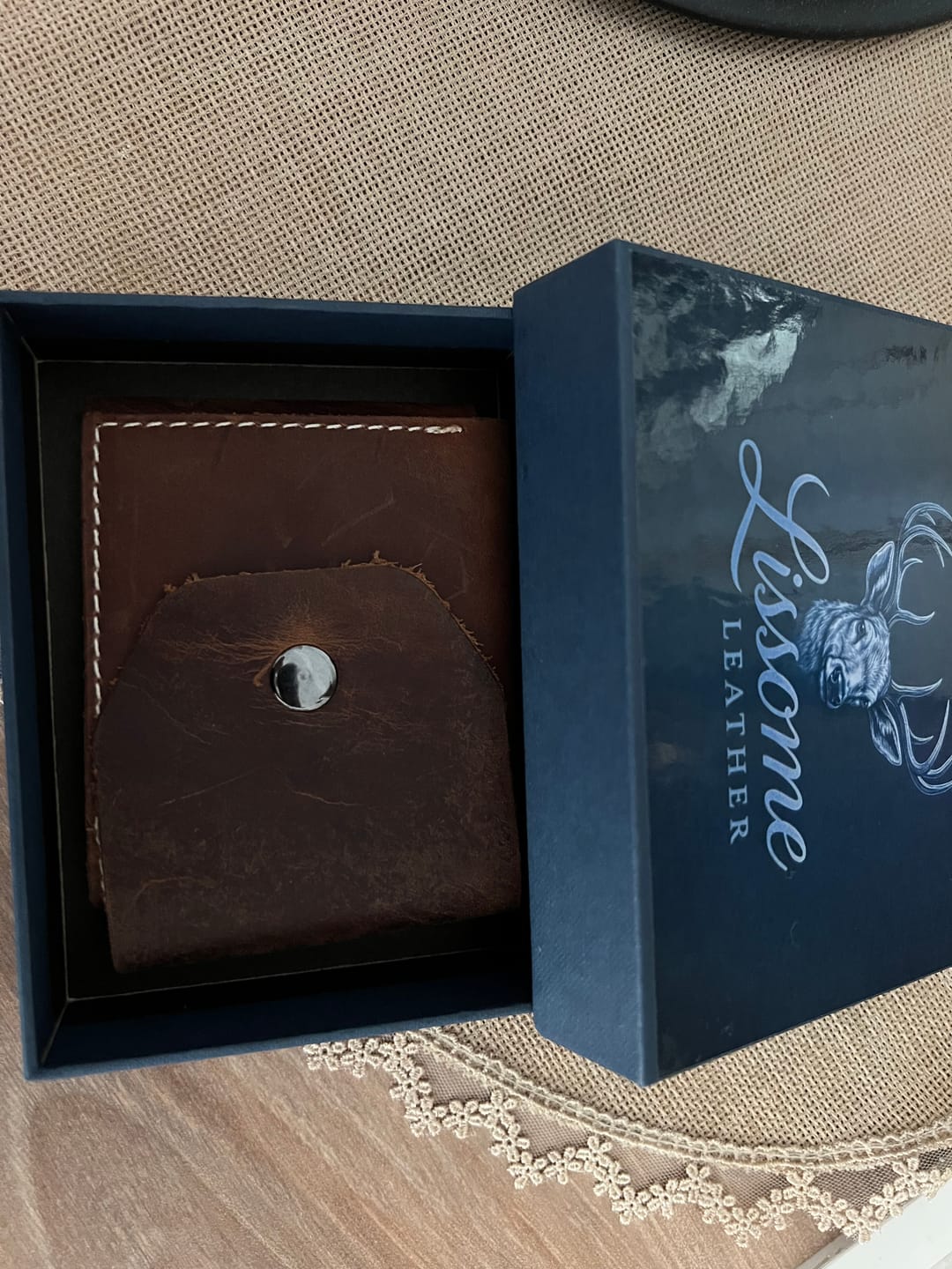 Customer photo review of Arvenzo - El Yapımı Hakiki Deri Erkek Cüzdanı