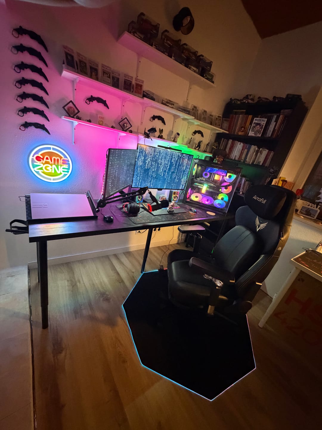 Customer photo review of AutoFull M6 Ultra+ 2.0 Shiatsu Massage Gaming Chair [Official Chair of IEM Cologne Major 2026]