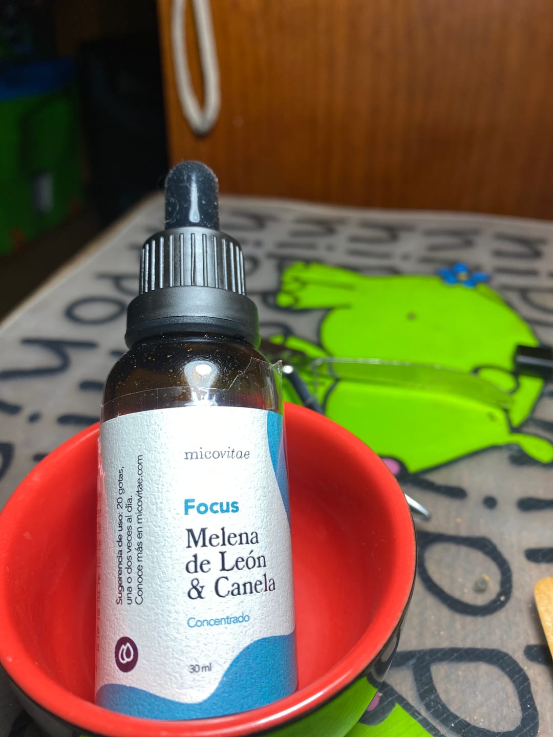 Customer photo review of Focus | Extracto de Melena de León
