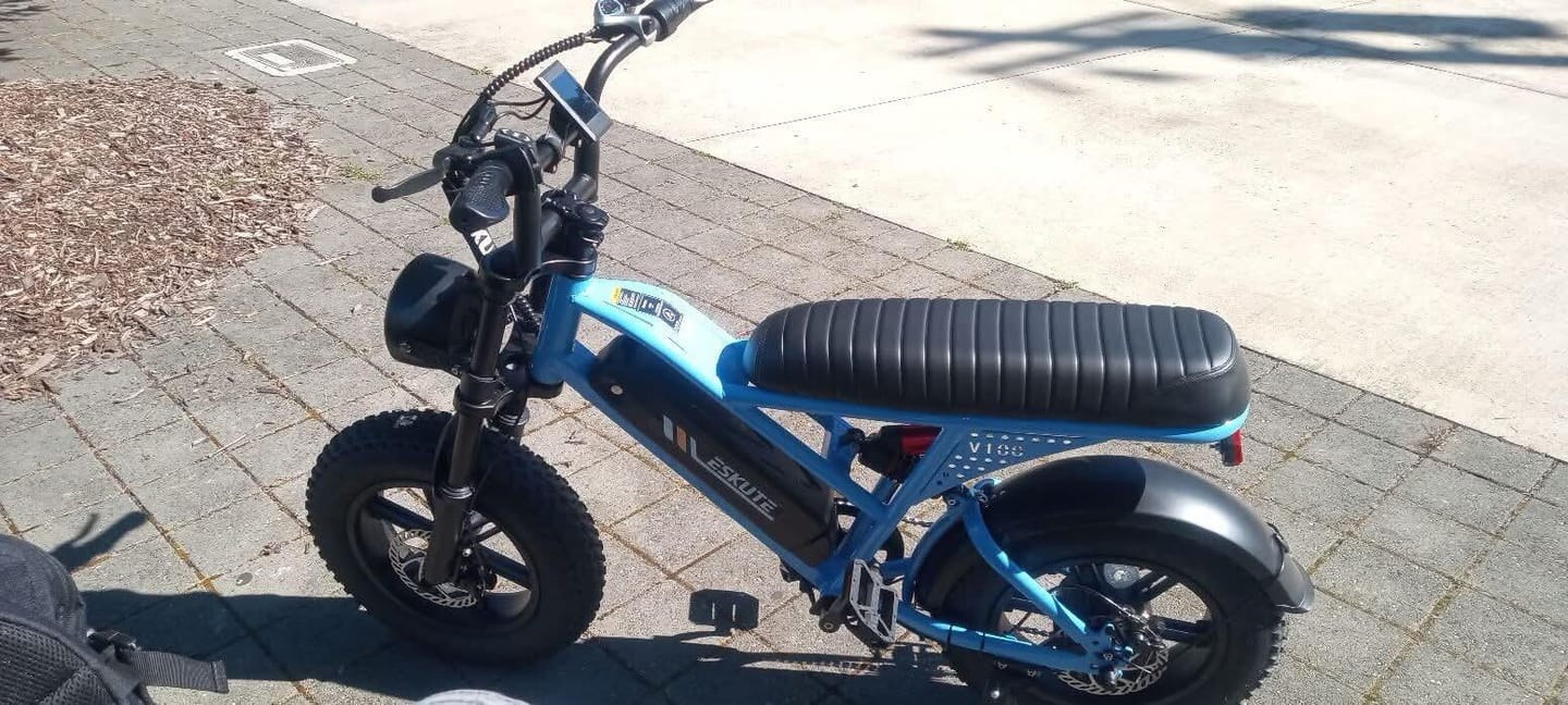 Customer photo review of Eskute® V100 16*4.0" Electric Bike for Kids&Teens