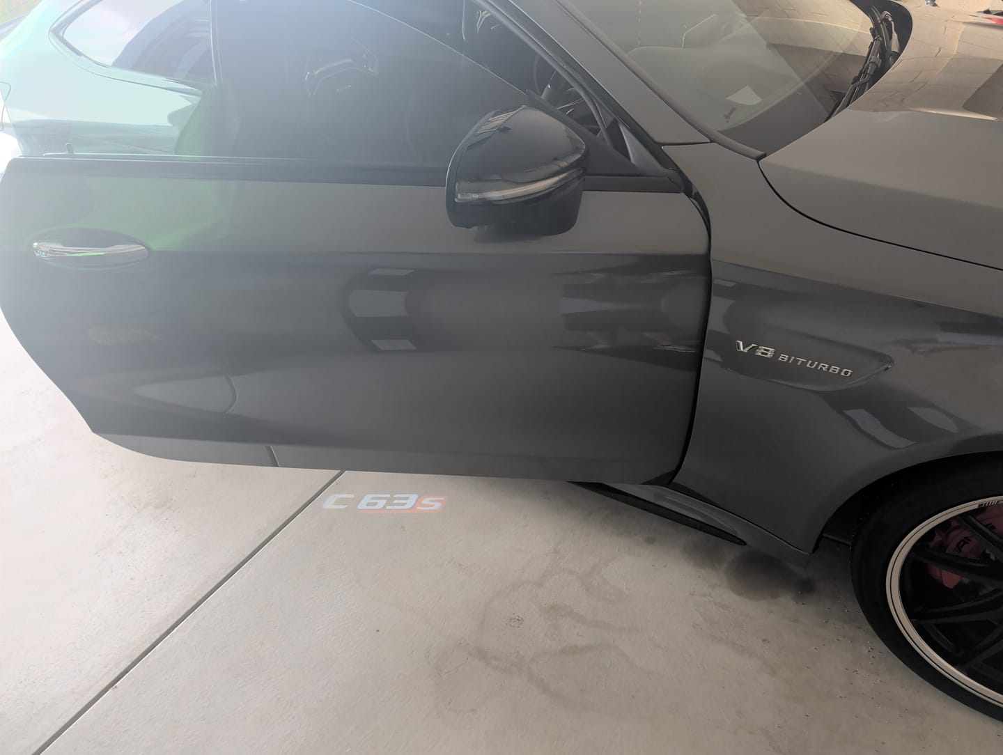 Customer photo review of MERCEDES DOOR LIGHTS