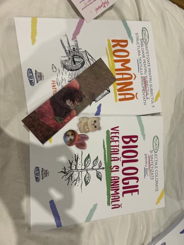 Recenzie cu fotografie de la un client despre Pachet Bacalaureat (Română + Biologie vegetală și animală clasele IX-X) Bacademia