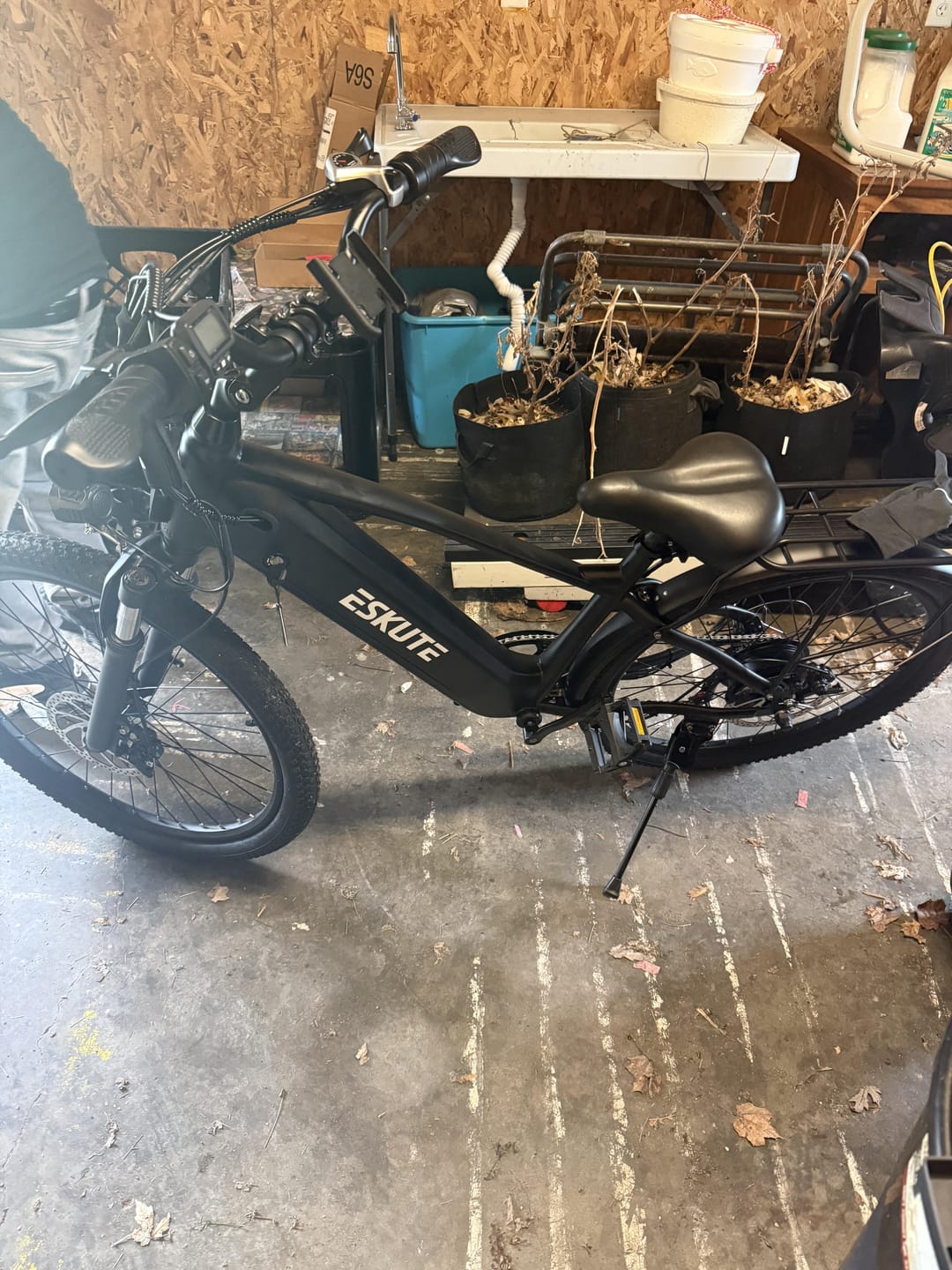 Customer photo review of Eskute® C200 SO Electric Bike for Adults