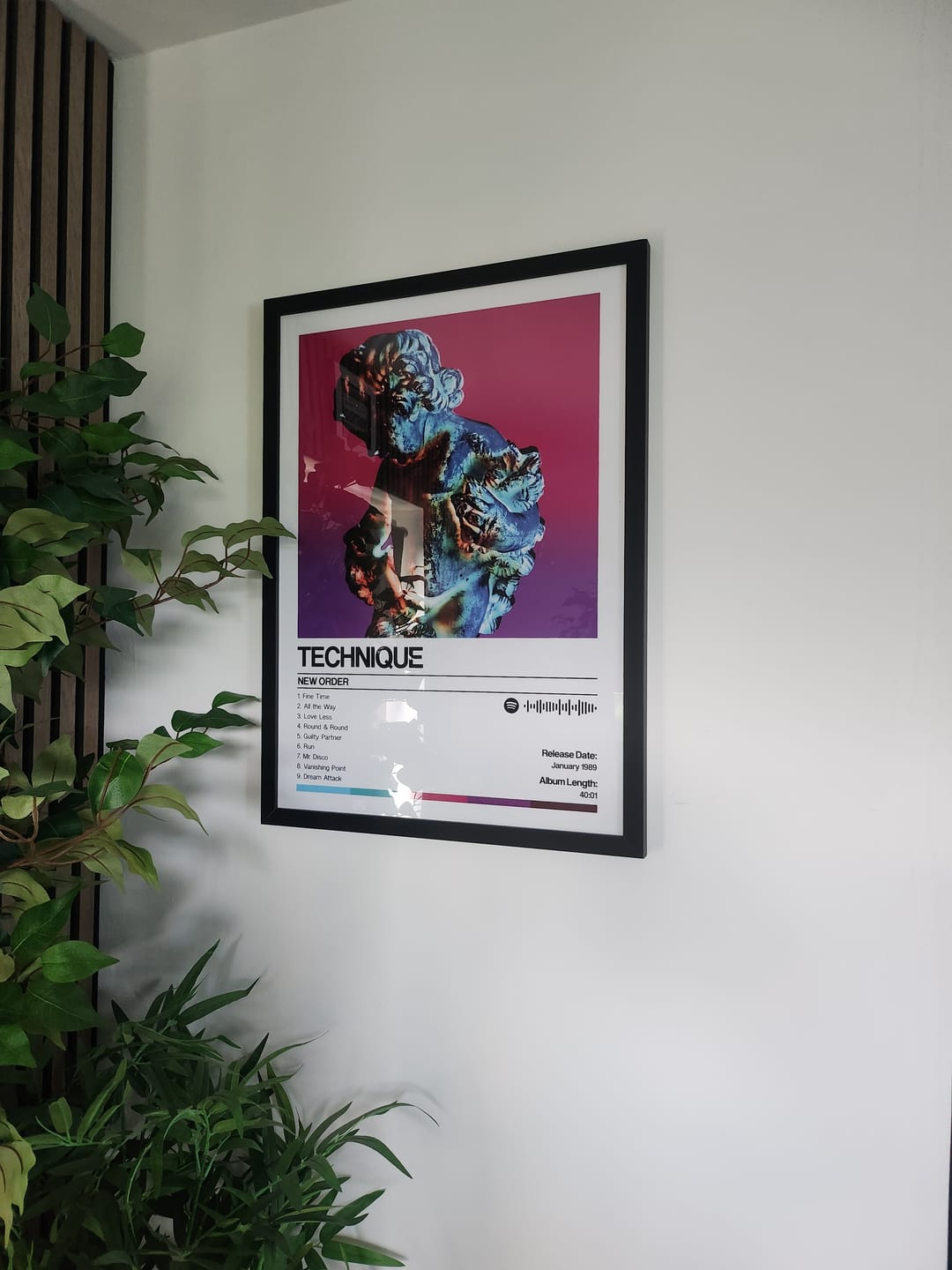Customer photo review of Custom Album Posters - Request your own album