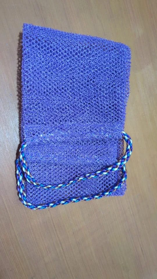 Customer photo review of African Exfoliating Body Net