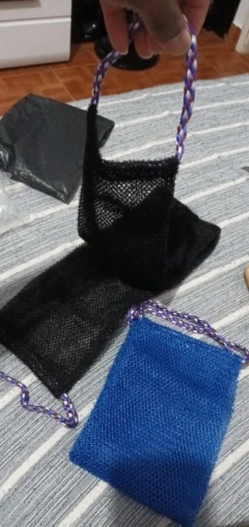 Customer photo review of African Exfoliating Body Net