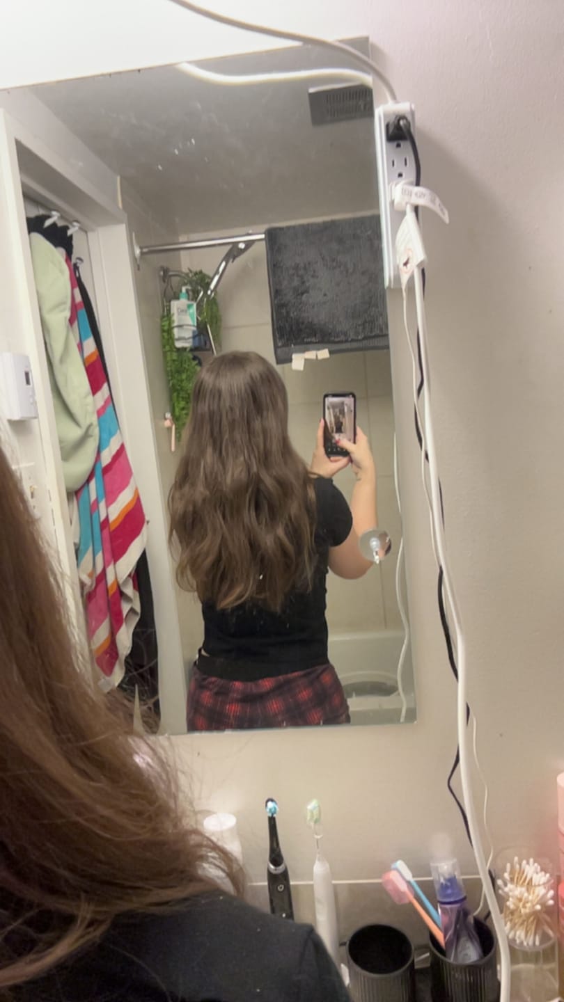 Customer photo review of Extra shine hair mask - Coco Cherry