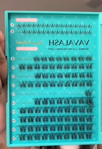 Customer photo review of IVY Lash Clusters