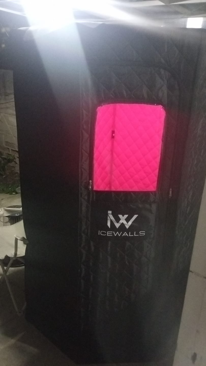 Customer photo review of Sauna Portátil 3.0