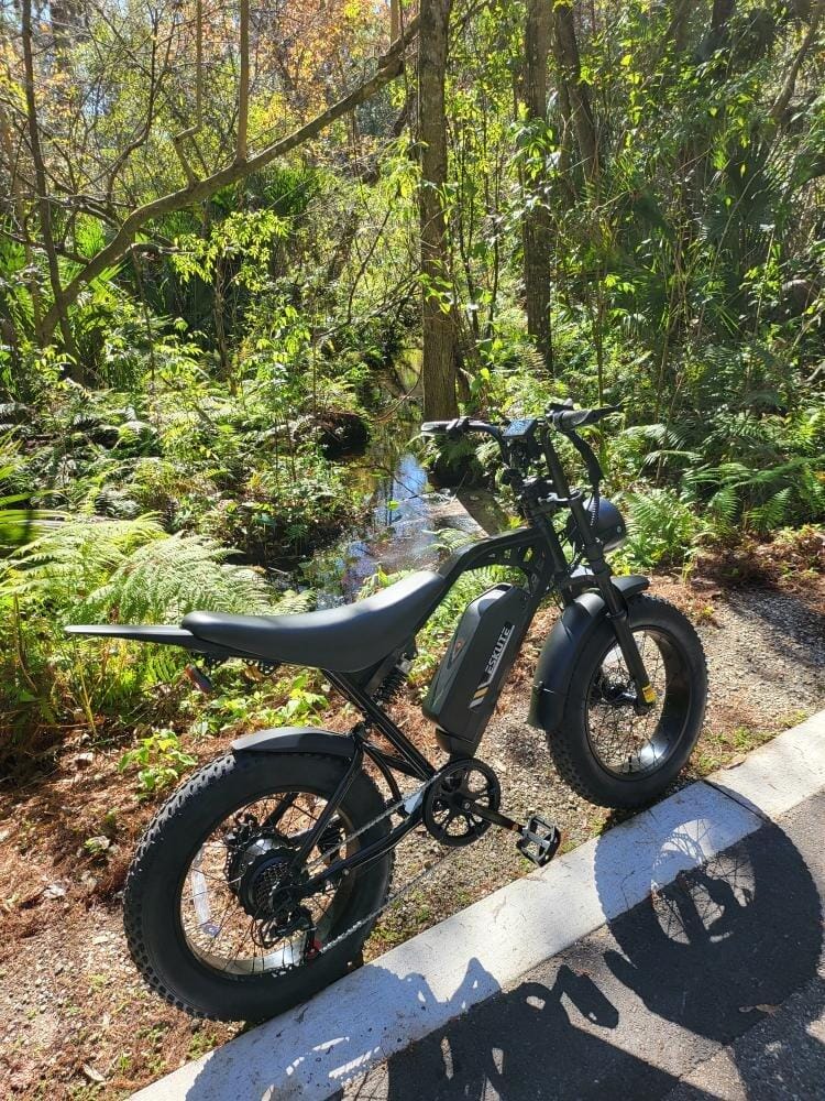 Customer photo review of Eskute® V200 20*4.0" Dirt Electric Bike for Kids&Teens