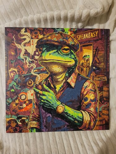 Customer photo review of Speakeasy Frog Boss