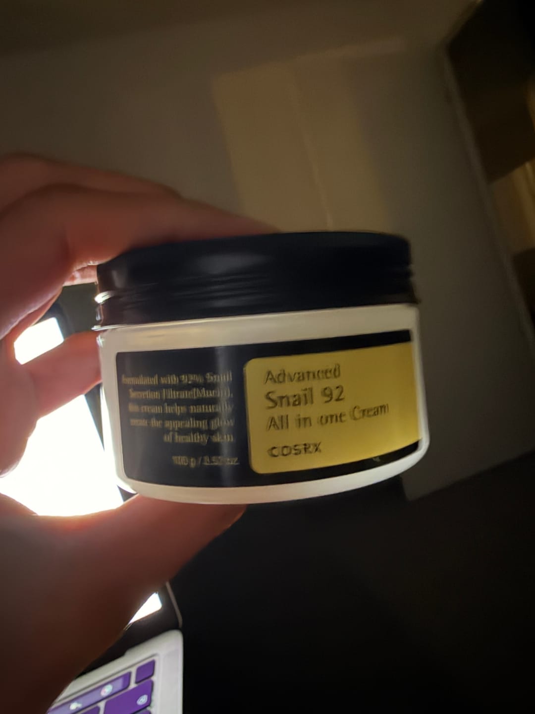 Customer photo review of Cosrx - Crème - Advanced snail 92 all in one cream