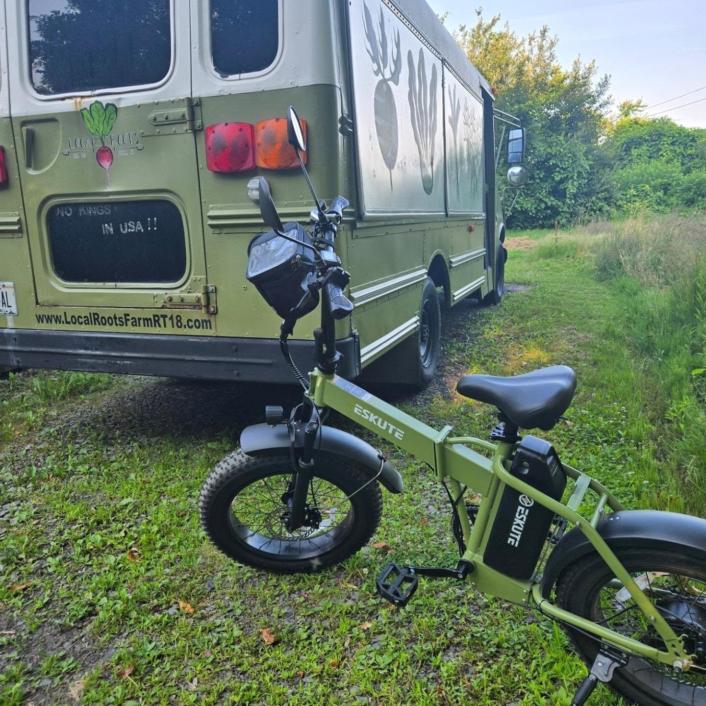 Customer photo review of Eskute® D300  Adventurer Ebike