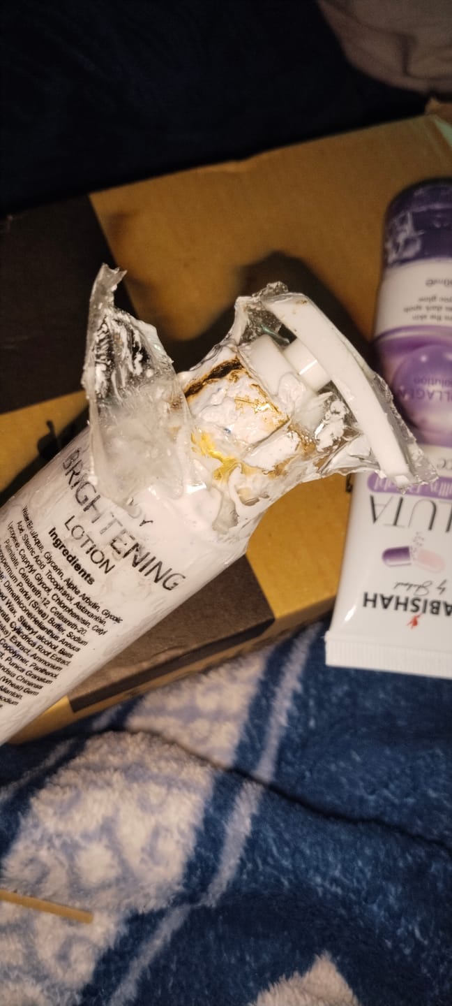 Customer photo review of Glutathione Brightening Bundle