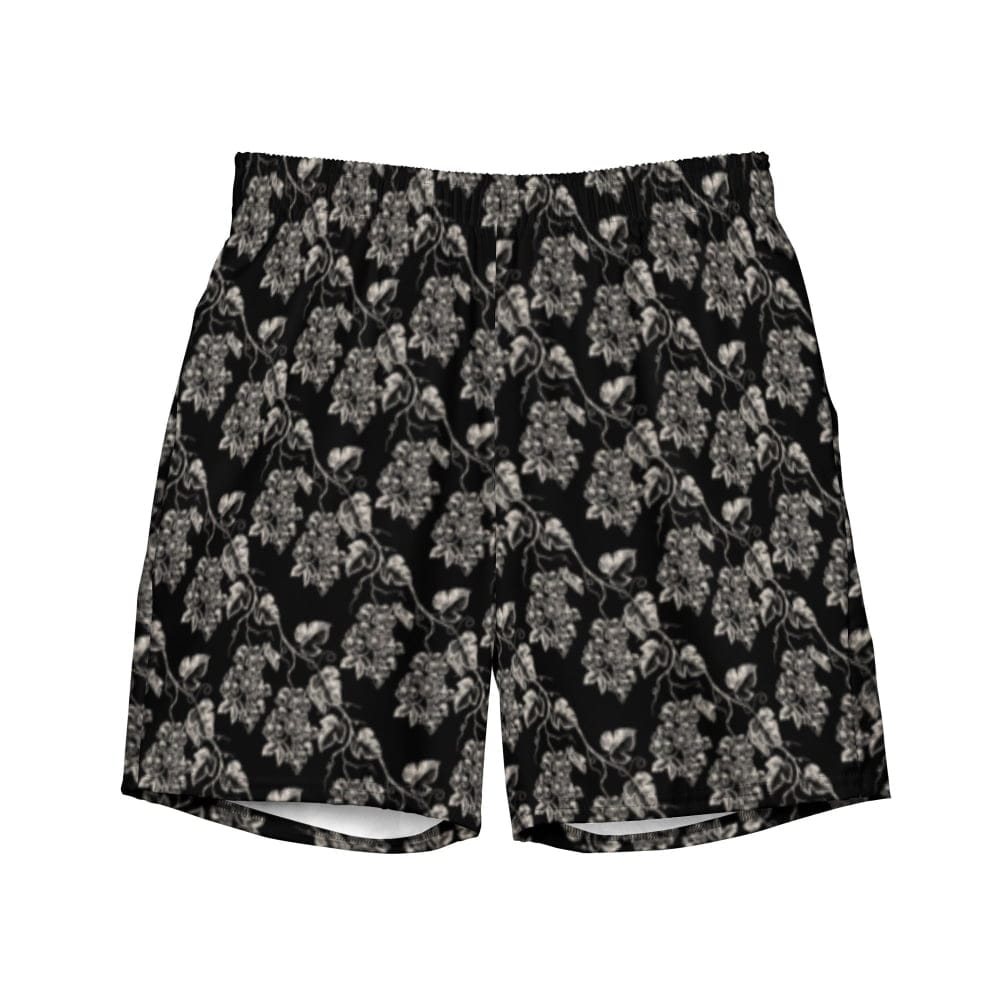 Customer photo review of "Death Gravevine" Alternative Swim Shorts - Goth Swim Trunks & Alternative Swimwear