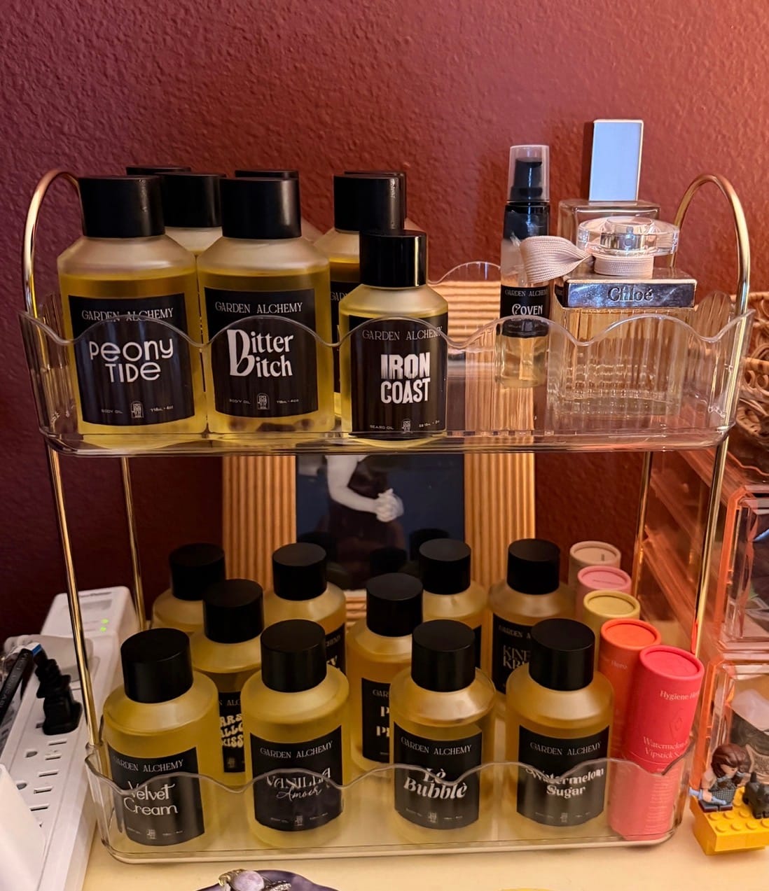 Customer photo review of ANDROMEDA BODY OIL