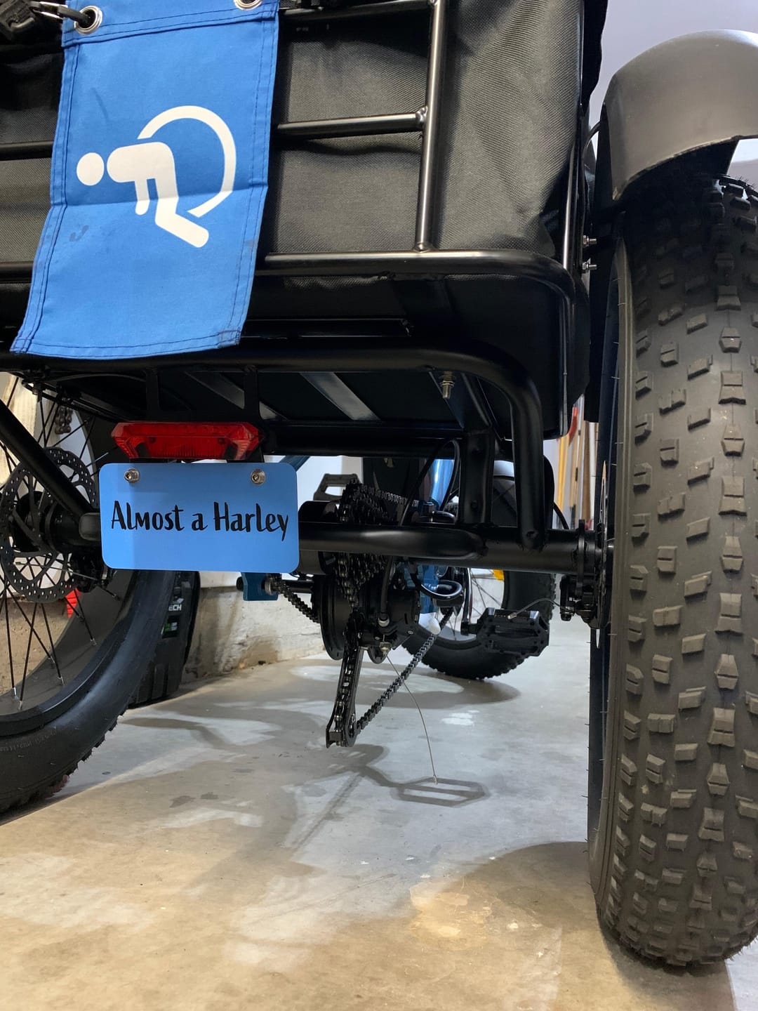 Customer photo review of Eskute® T300Pro Folding Electric Trike