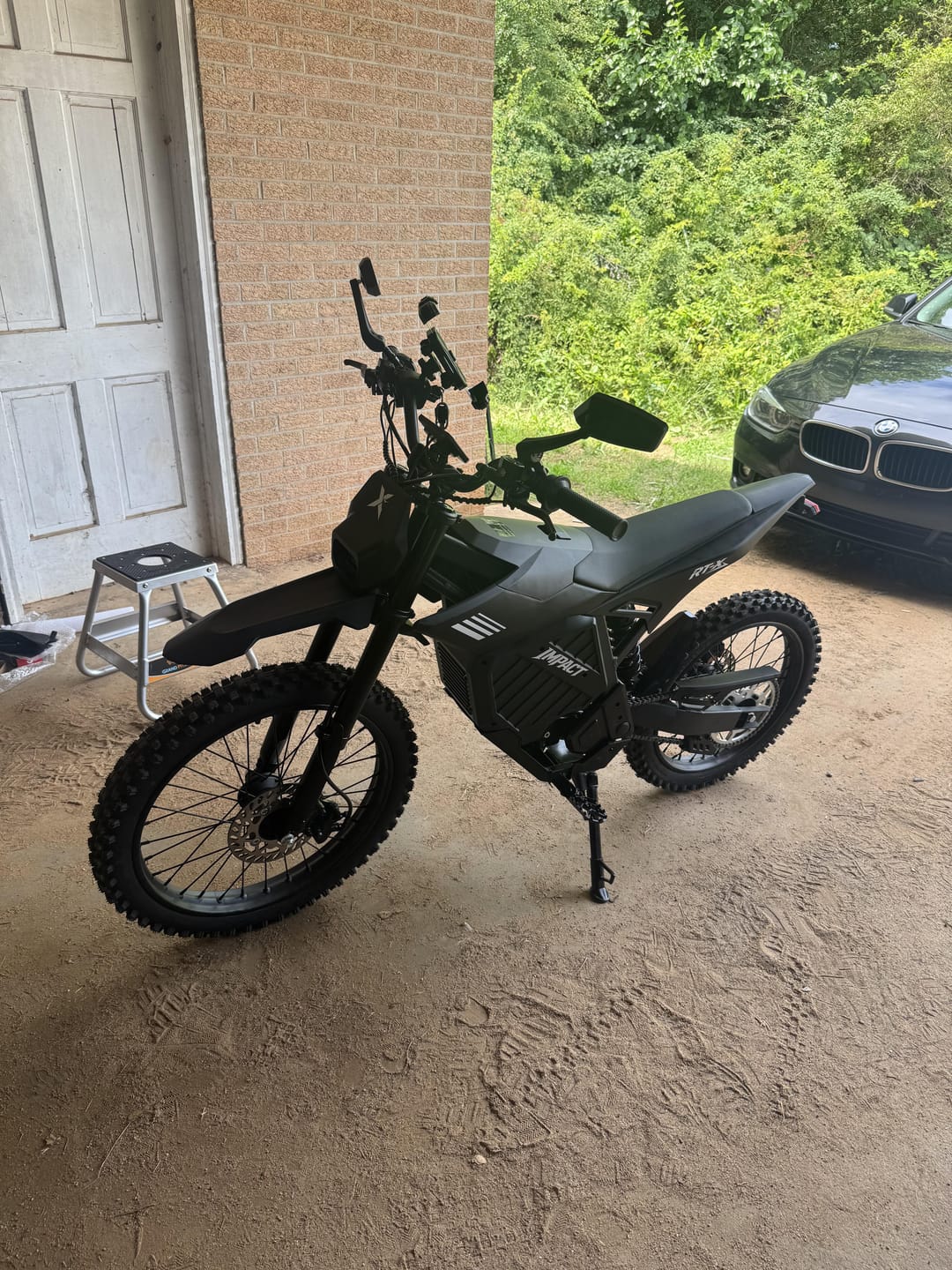 Customer photo review of Eskute® RTX 19"17" 6500W Electric Dirt Bike for Adults